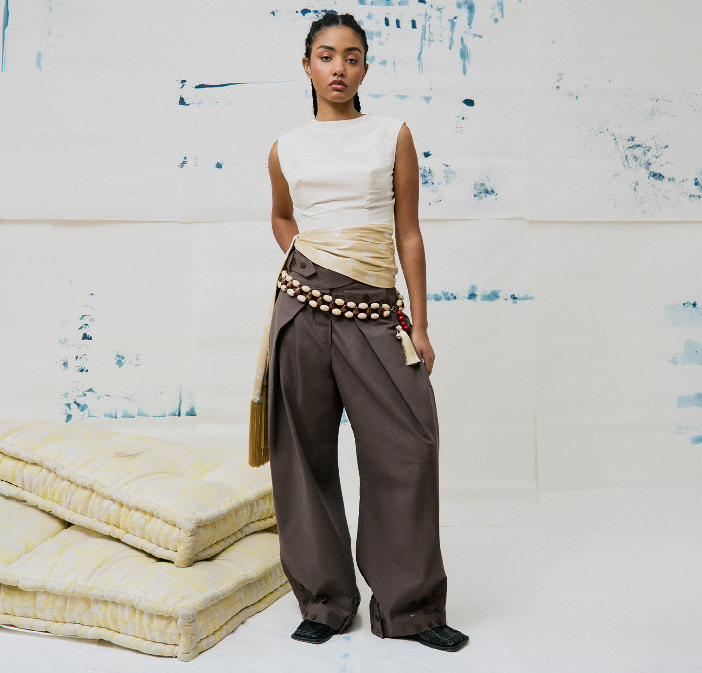 Accessory - Handcrafted Wooden Bead Belt